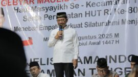 Wali Kota Tangerang Meghadiri Deklarasi Tangerang Damai.