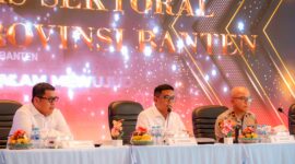 Jaga Ketenangan Masyarakat, Gubernur Banten Andra Soni Tegaskan Forkopimda Solid Jaga Kamtibmas.