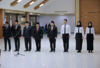 Wali Kota Tangerang Melantik Kepala BPKD dan BPBD.