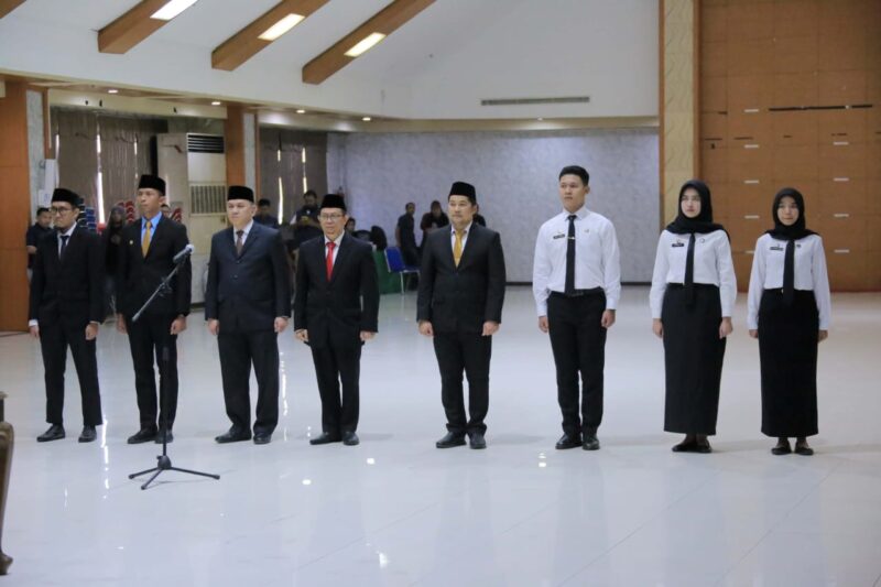 Wali Kota Tangerang Melantik Kepala BPKD dan BPBD.