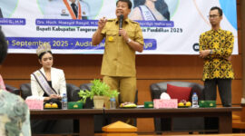 Bupati Tangerang Berikan Kuliah Umum Di UNIPI Curug.