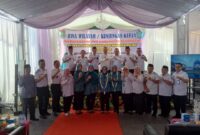 Camat Rajeg Oman Apriaman Mendampingi Ketua TP PKK Kabupaten Tangerang dalam Program Binwil.
