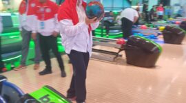 Kunjungi Kejurnas Boling, Wagub Banten Dimyati Natakusumah: Upaya Melahirkan Atlet Berprestasi.