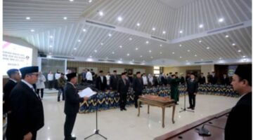 Lantik Dirut Perumda Pasar, Sachrudin: Kelola Tantangan Jadi Peluang Sejahterakan Rakyat